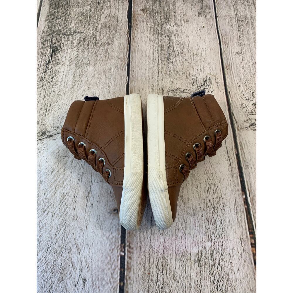 CAT & JACK Boy’s Mateo High Top Sneakers / Size: 5 - Picture 5 of 10
